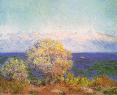 At Cap d'Antibes, Mistral Wind, Claude Monet